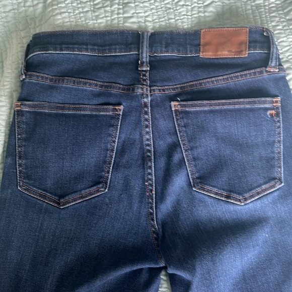 MADEWELL  9” Hi Rise skinny blue jeans. NEW - Picture 6 of 8